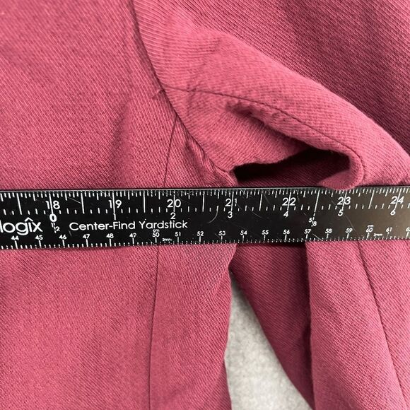 NWT MADEWELL Hayfield Double-Breasted Blazer in BERGUNDY Vintage Mulberry purple - Picture 8 of 15